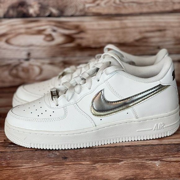 Size 6.5 (GS) - Nike Air Force 1 LV8 Low Off Noir Summit  Nike Air Force 1 LV8 GS White Off Noir Size 5.5Y/ Women\'s 7 DH9595-001 No Box